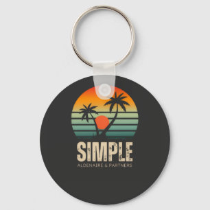 Chaveiro Camiseta Simple Sunset - Design de vibrações Tropi