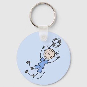 Chaveiro Camiseta uniforme e presentes do futebol azul da