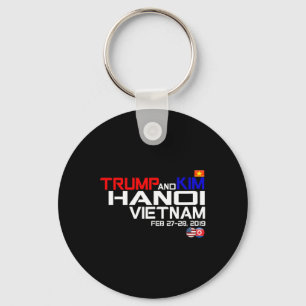 Chaveiro Camiseta Vietnam Suummit Kim e Trump