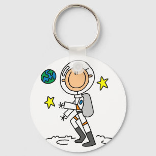 Chaveiro Camisetas Básicas de Astronauta e Presentes