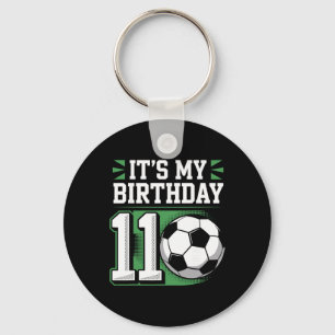 Chaveiro Camisetas de Aniversariante 11 Futebol É Meu 11º A