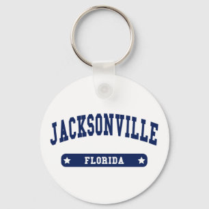 Chaveiro Camisetas de Estilo da Faculdade de Jacksonville F