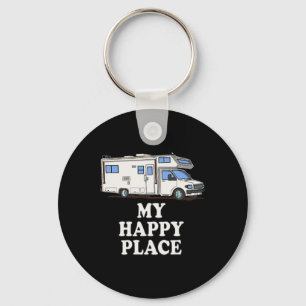 Chaveiro Camisetas de Motorhome Meu Lugar Feliz Cl C