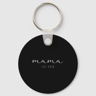 Chaveiro camisetas do dia das mães mamãe desde 2018 mama es