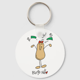 Chaveiro Camisetas e Presentes Bingo Nut