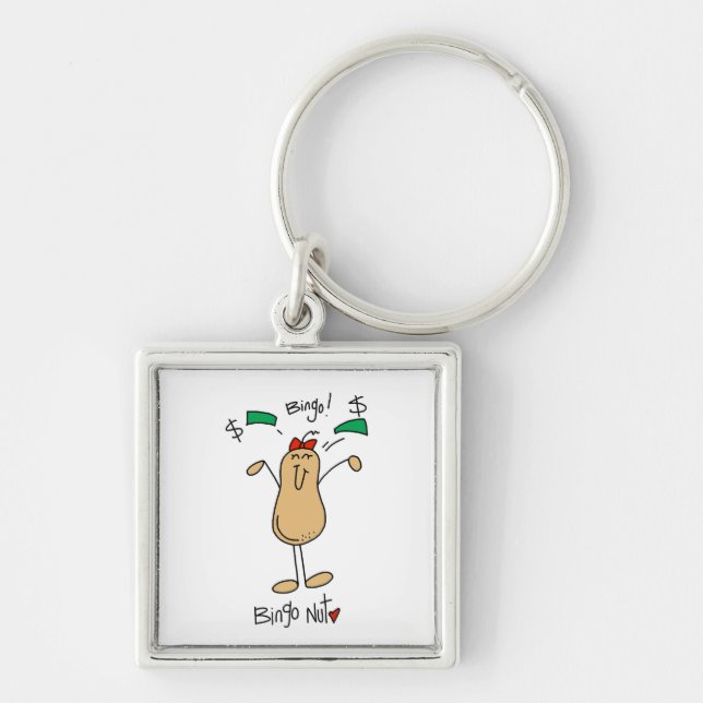 Chaveiro Camisetas e Presentes Bingo Nut (Frente)