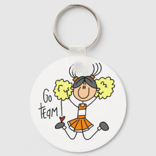 Chaveiro Camisetas e Presentes da Figura de Palito de Cheer