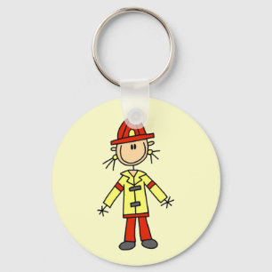 Chaveiro Camisetas e Presentes de Bombeiro em Formato de Pa