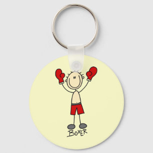 Chaveiro Camisetas e Presentes de Luta de Boneco de Palito