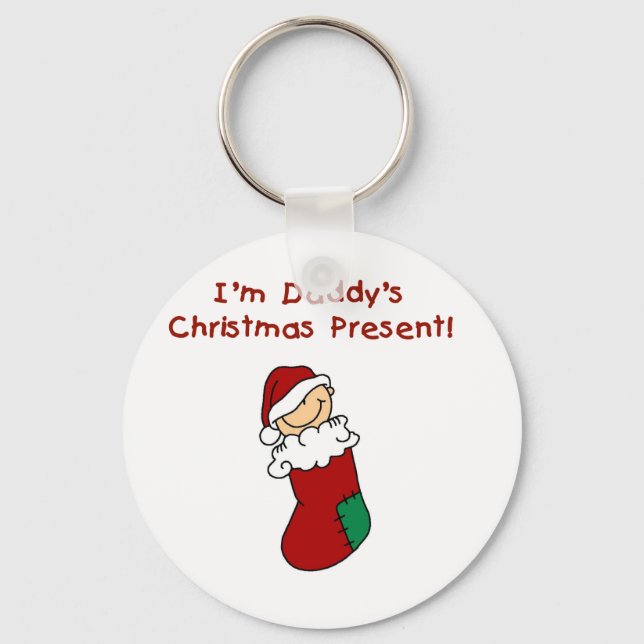 Chaveiro Camisetas e presentes de Natal do pai (Frente)