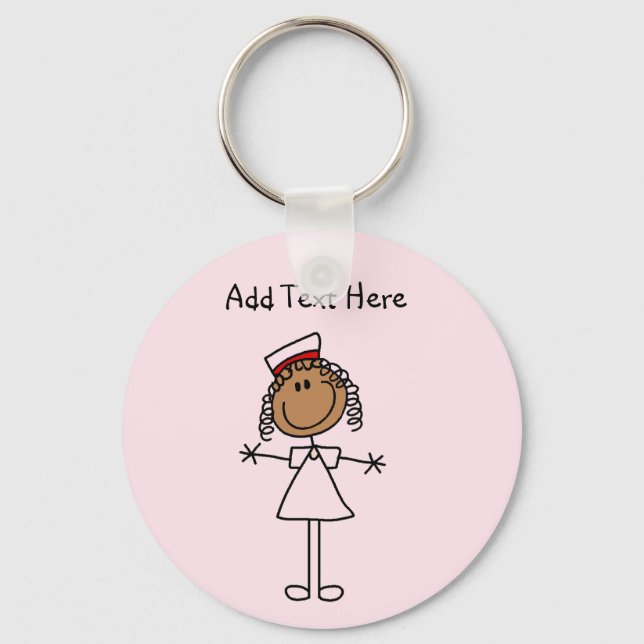 Chaveiro Camisetas e presentes do African American Stick (Frente)