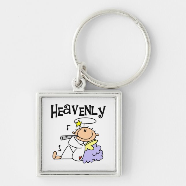 Chaveiro Camisetas e Presentes do Anjo Celestial (Frente)