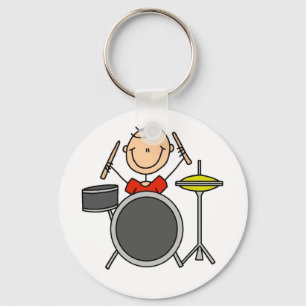Chaveiro Camisetas e Presentes do Baterista Masculino em St