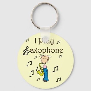 Chaveiro Camisetas e Presentes Eu Toco Saxofone