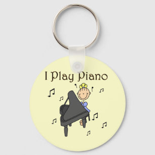 Chaveiro Camisetas e Presentes Eu Tooco Piano