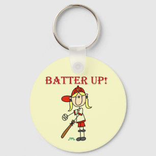 Chaveiro Camisetas e Presentes Girl Batter Up