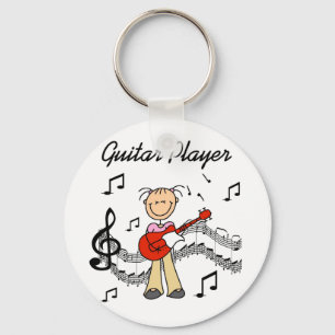 Chaveiro Camisetas e Presentes para Tocadoras de Guitarra