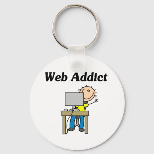 Chaveiro Camisetas e Presentes para Viciados em Web