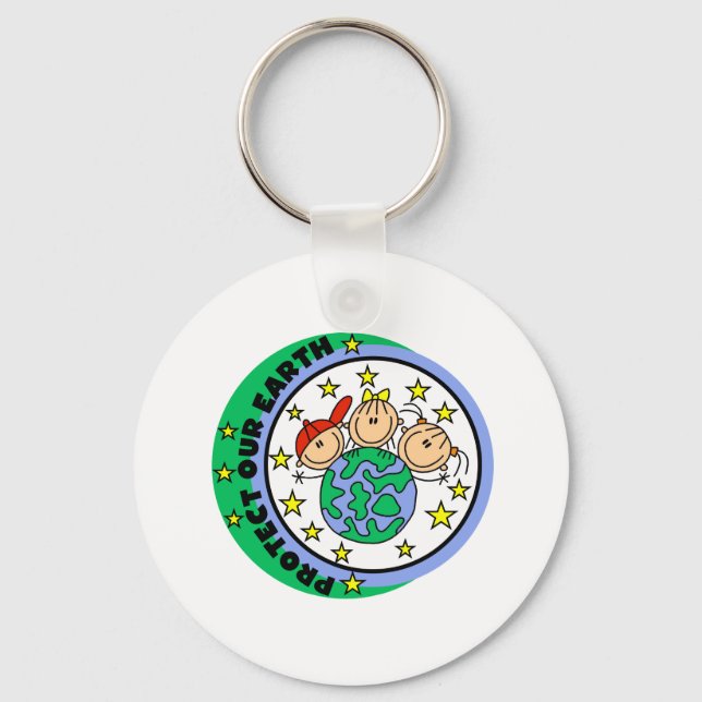 Chaveiro Camisetas e Presentes Proteja Nossa Terra (Frente)