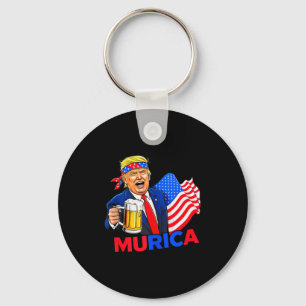 Chaveiro Camisetas engraçadas Trump Bebe Cerveja Fazem Nata