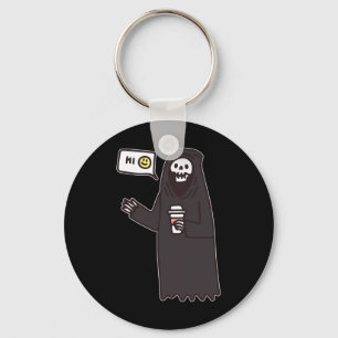 Chaveiro Camisetas Gráficas De Concertação Crânio Gótico En