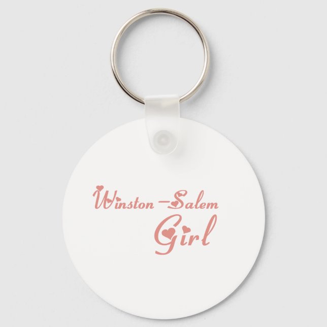 Chaveiro Camisetas Winston-Salem Girl (Frente)