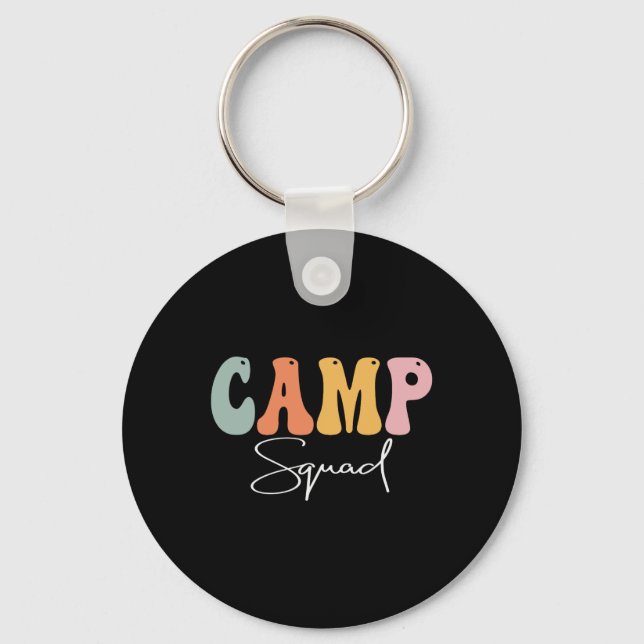 Chaveiro Camp Squad Retro Groovage Feliz Primeiro Dia De (Frente)