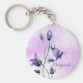 Chaveiro Campainhas de cor d'água no ultravioleta adicionam