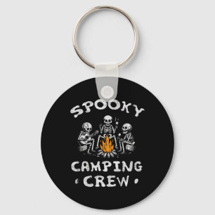 Chaveiro Campanha da Tripulação Halloween Acampando Esquele
