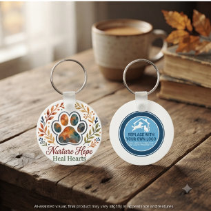 Chaveiro Campanha de Resgate de Animais Tributo à Pegada de