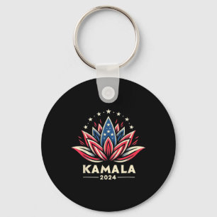 Chaveiro Campanha Presidencial Harris 2024 American Lotus 1