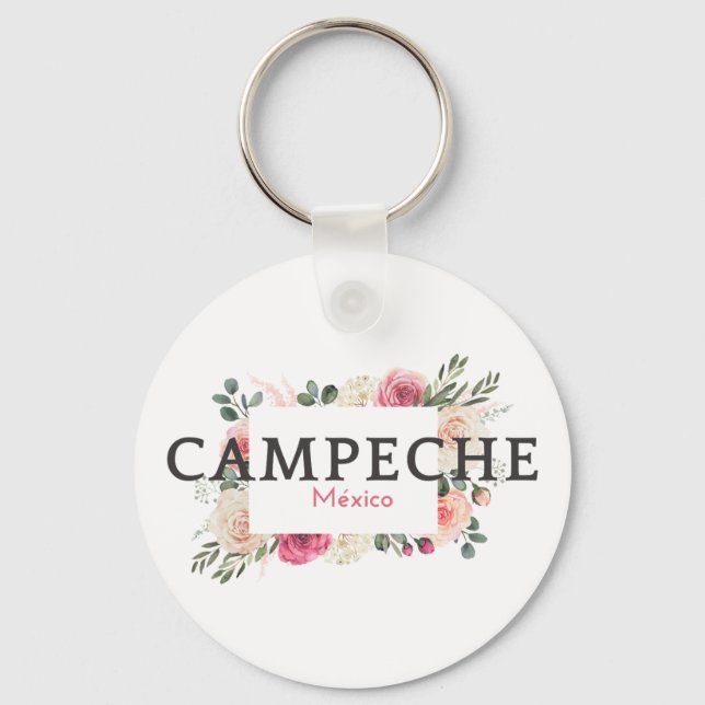 Chaveiro Campeche Mexico Viagem Destination Bridesmaid (Frente)
