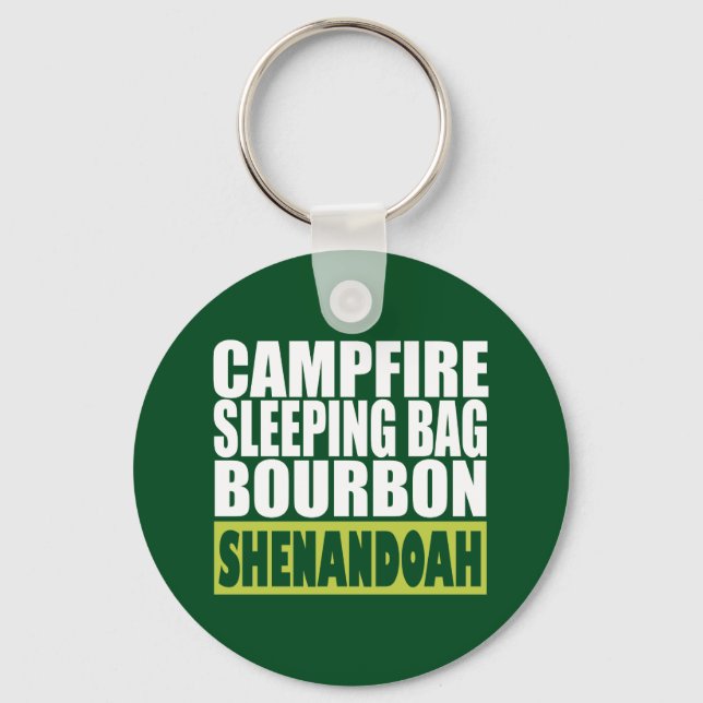 Chaveiro Campfire Sleing Bag Bourbon Shenandoah (Frente)