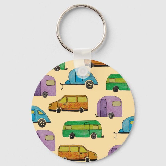 Chaveiro Camping caravans (Frente)