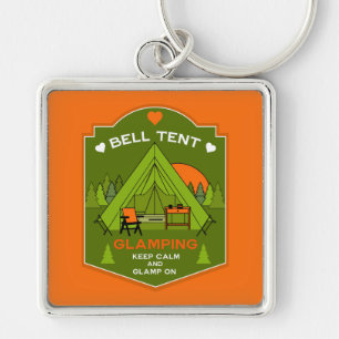 Chaveiro Camping de Luxo em Tenda Sino