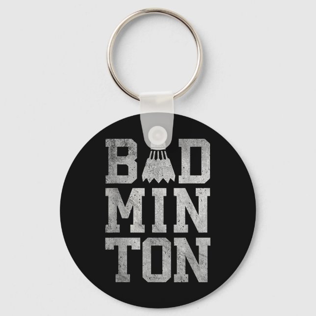 Chaveiro Campionato de Badminton Birdie  (Frente)