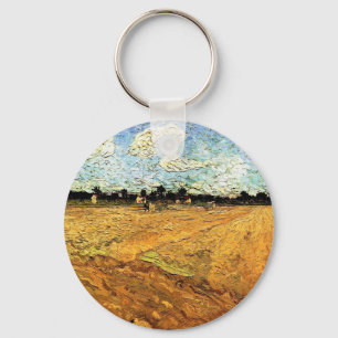 Chaveiro Campo Arado (os Sulcos) por Vincent van Gogh