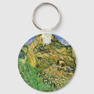 Chaveiro Campo com Montes de Trigo por Vincent van Gogh