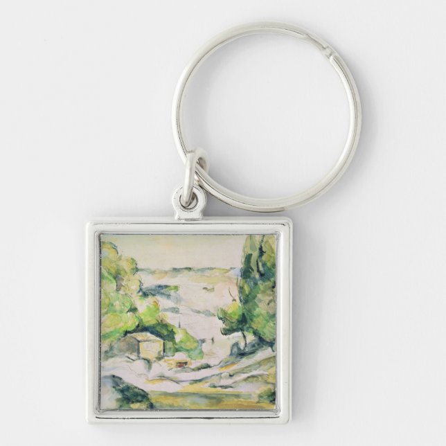 Chaveiro Campo de Paul Cezanne | em Provence (Frente)