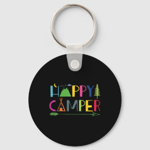 Chaveiro Campo de Seta Feliz de Verão Acampamento Presente