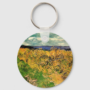 Chaveiro Campo de Trigo com Centáureas de Vincent van Gogh