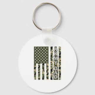 Chaveiro Camuflagem de Pai do Exército Bandeira Americana D