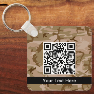 Chaveiro Camuflagem Deserto, Camuflagem Marrom, Militar, Ex