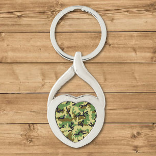 Chaveiro Camuflagem florestal