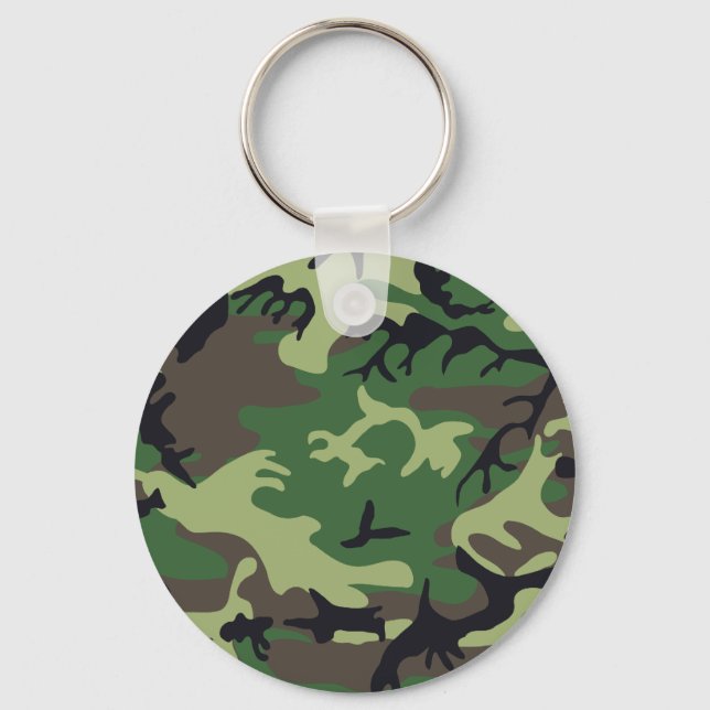 Chaveiro Camuflagem Militar (Frente)