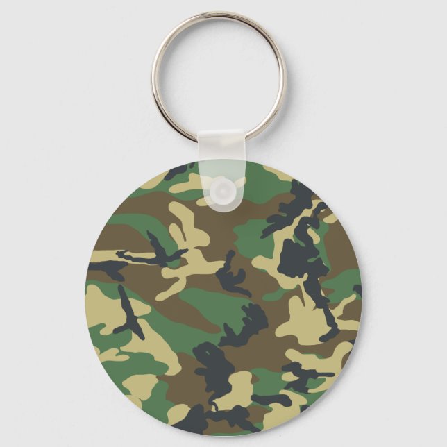 Chaveiro Camuflagem Militar (Frente)