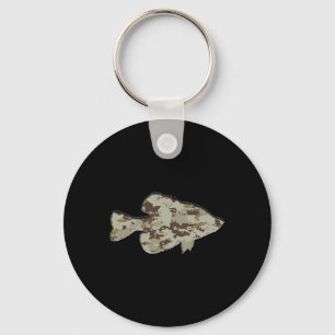 Chaveiro Camuflagem Pan Peixe Silhueta Camuflagem Digital C