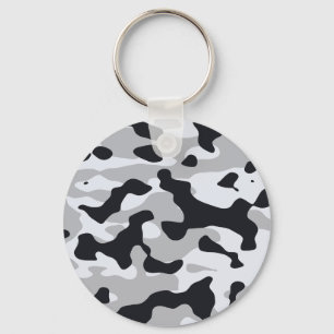 Chaveiro Camuflagem urbana de alto contraste