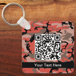 Chaveiro Camuflagem Vermelha e Marrom, Militar, Exército