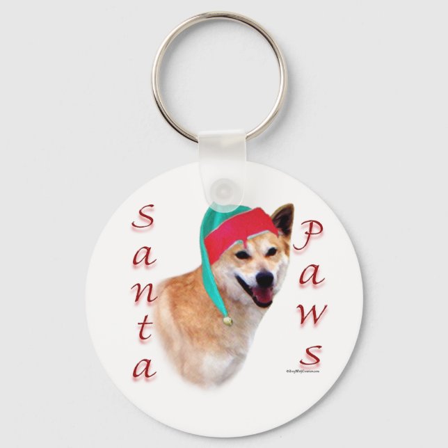 Chaveiro Canaan Dog Papais noeis Paws (Frente)